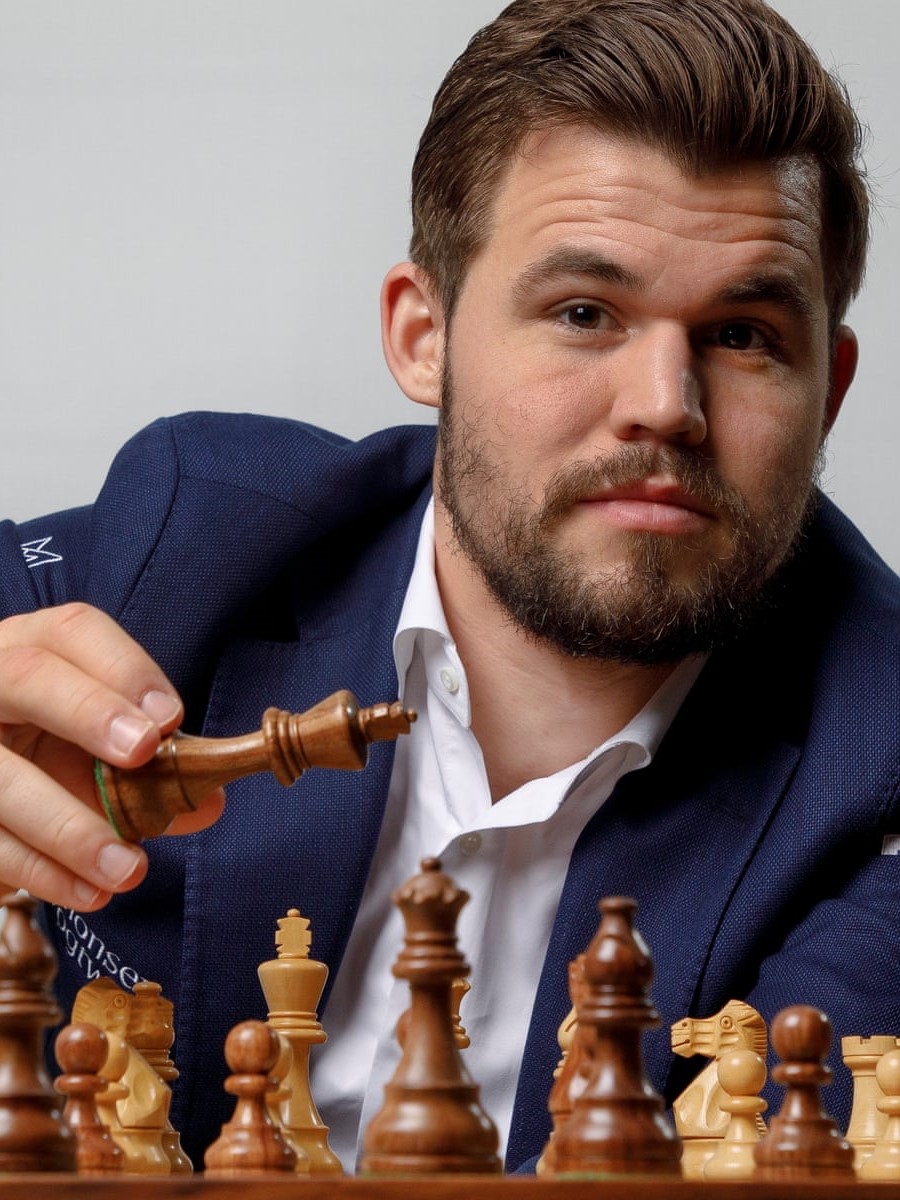 Photo of Magnus Carlsen (current world champion)